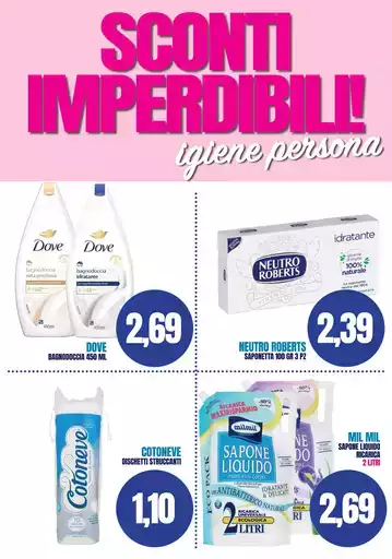 SCONTI IMPERDIBILI! SCONTI IMPERDIBILI!