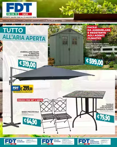 Tutto all'aria aperta