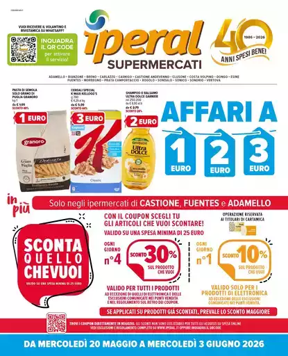 Affari a 1,2,3€