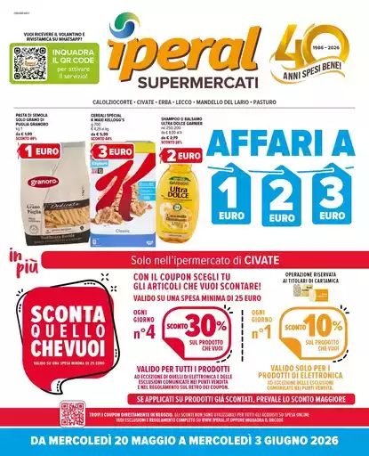 Affari a 1,2,3€ Affari a 1,2,3€