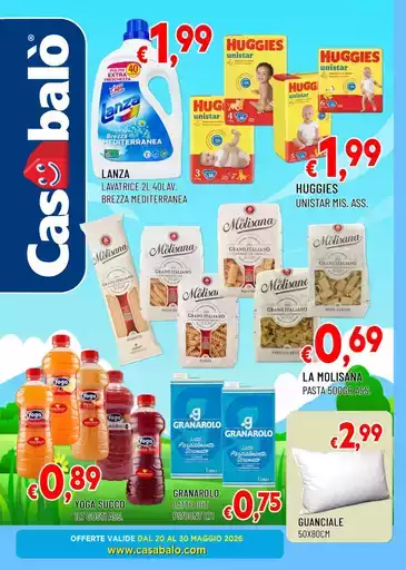 Offerte valide dal 20 al 30 maggio