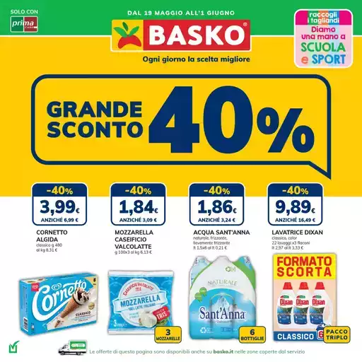 Grande Sconto 40%