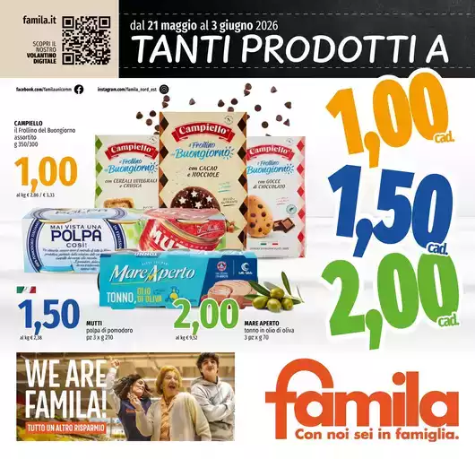 Tanti prodotti a 1,00 1,50 2,00 Tanti prodotti a 1,00 1,50 2,00