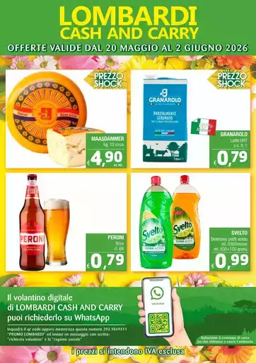 OFFERTE VALIDE DAL 20 MAGGIO AL 2 GIUGNO 2026