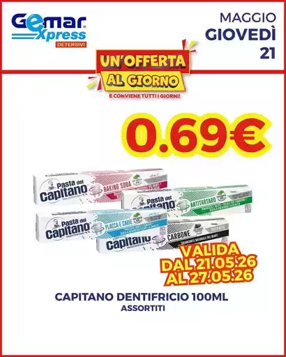 Un'offerta al giorno