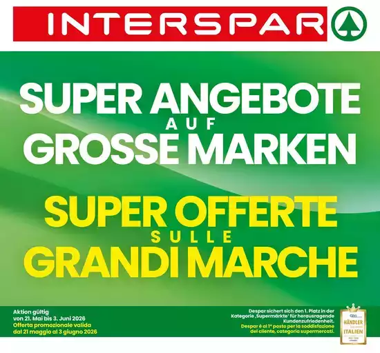 Super offerte sulle grandi marche Super offerte sulle grandi marche