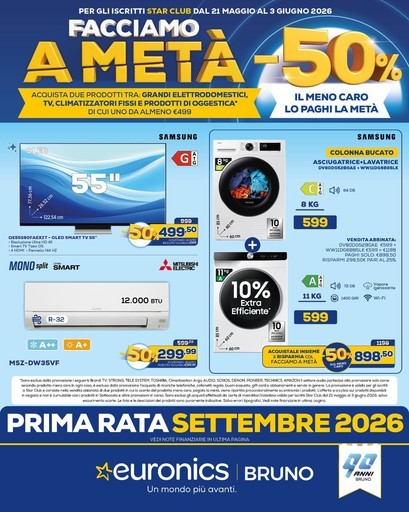 Facciamo a metà