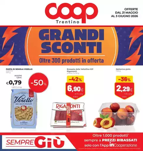 Grandi sconti
