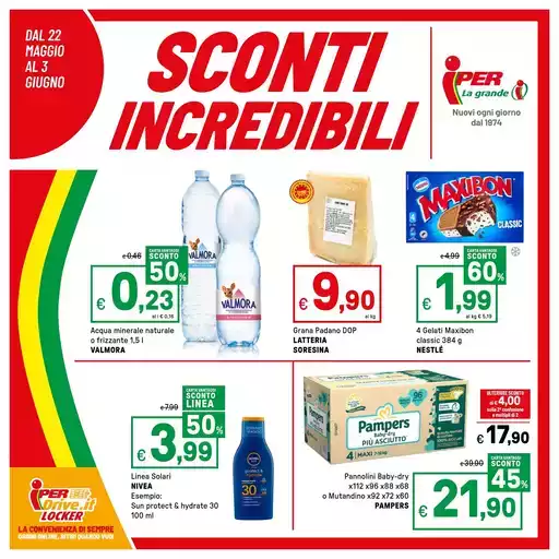 SCONTI INCREDIBILI SCONTI INCREDIBILI