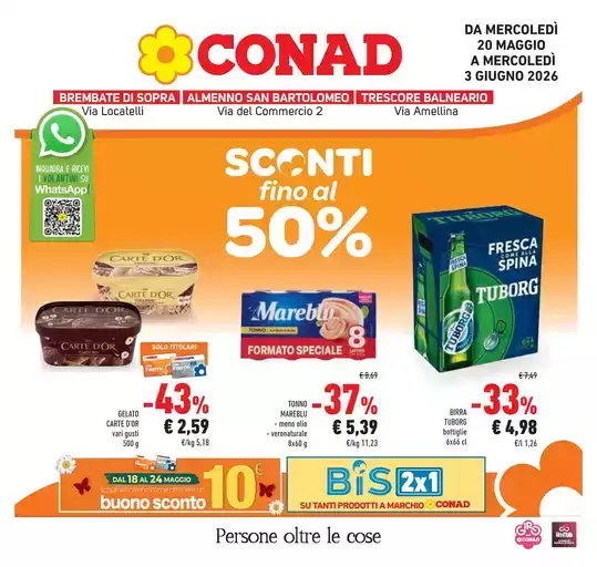 Sconti fino al 50%