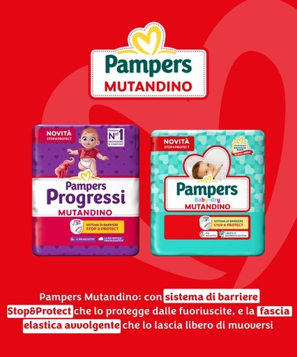 Pampers Mutandino 9-18 mesi