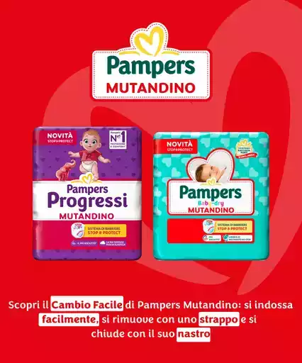 Pampers Mutandino 18+ mesi