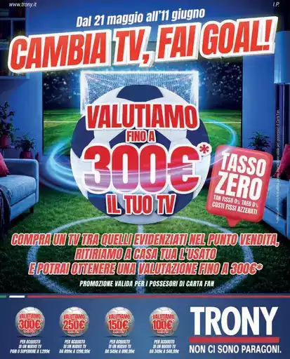 TRONY - VOLANTINO - Informatica TV Telefonia e Elettrodomestici online
