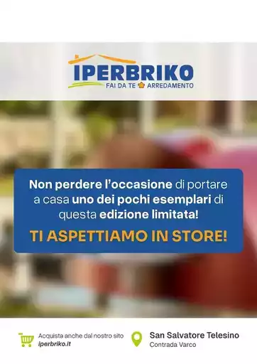 Promozioni speciali in corso Promozioni speciali in corso