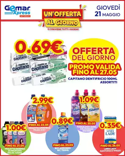 Offerta del giorno Offerta del giorno