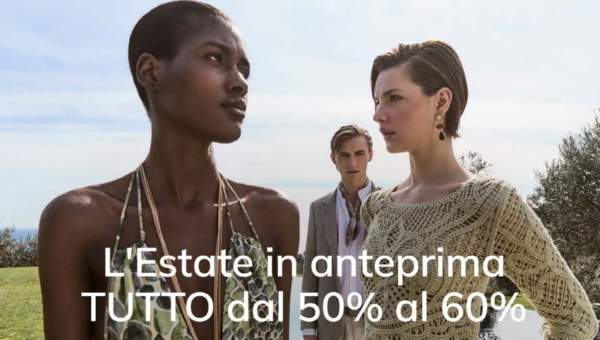 L'estate in anteprima tutto dal 50% al 60%
