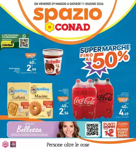 Super marche fino al 50%