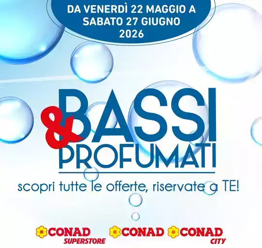 BASSI E PROFUMATI BASSI E PROFUMATI
