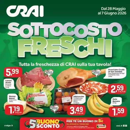 Sottocosto freschi Sottocosto freschi