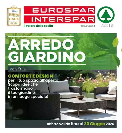 Arredo giardino