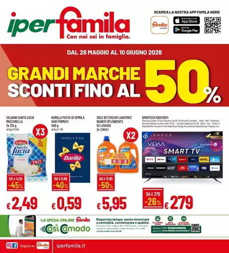 GRANDI MARCHE SCONTI FINO AL 50%