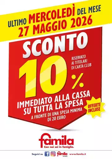SCONTO 10% SCONTO 10%