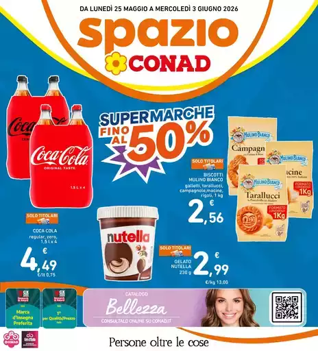 SUPERMARCHE FINO AL 50% SUPERMARCHE FINO AL 50%