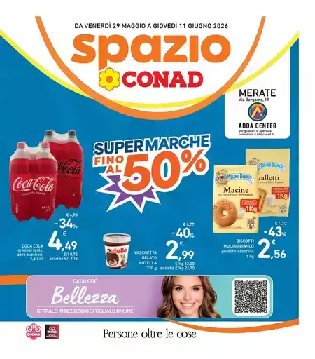 Super marche fino al 50%