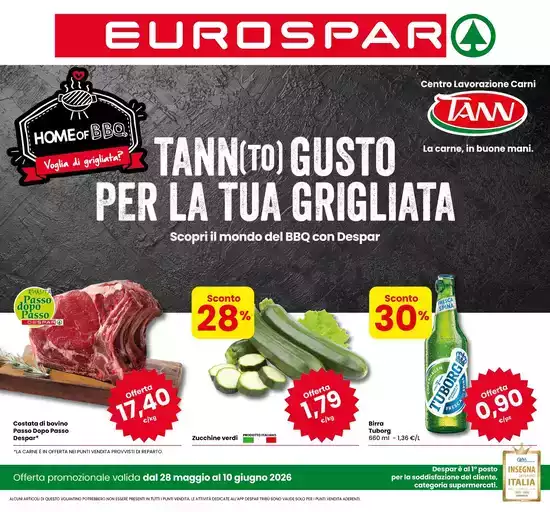 Dal 28 Maggio al 10 Giugno Dal 28 Maggio al 10 Giugno