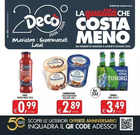 LA QUALITÀ CHE COSTA MENO.