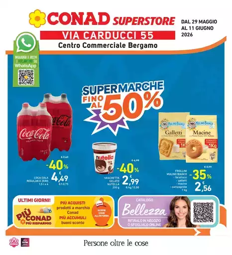 Supermarche fino al 50%