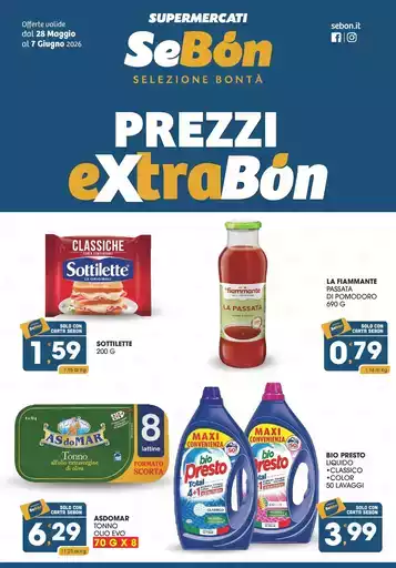 Prezzi extrabon