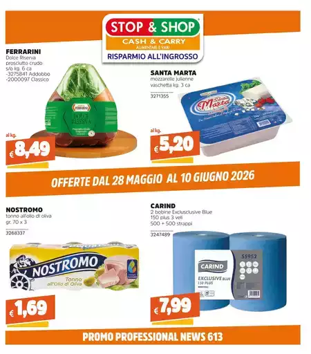 OFFERTE DAL 28 MAGGIO AL 10 GIUGNO 2026