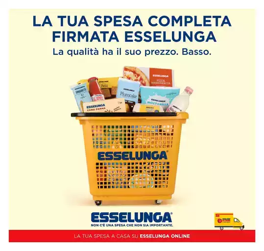 La tua spesa completa firmata La tua spesa completa firmata