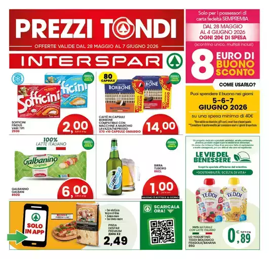 Prezzi tondi