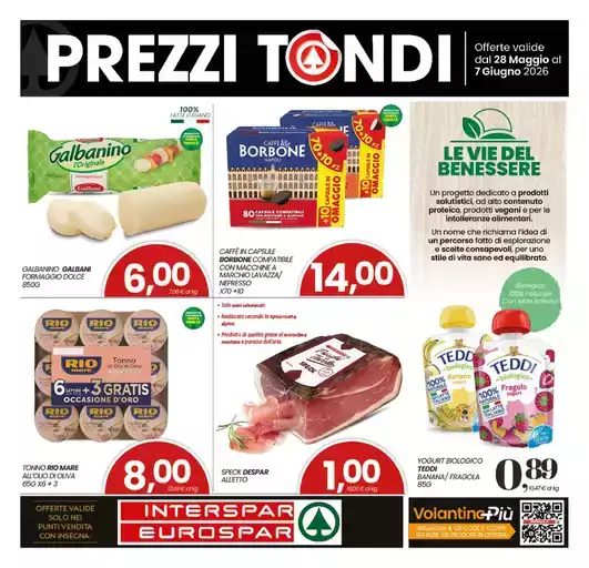 Prezzi tondi