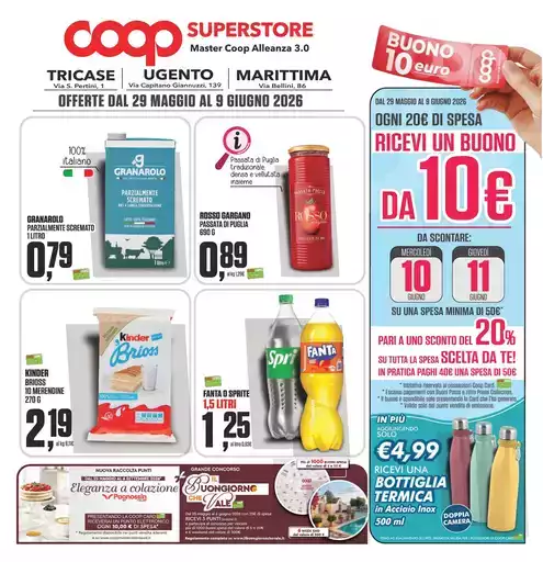 Offerte dal 29 maggio al 9 giugno 2026 Offerte dal 29 maggio al 9 giugno 2026