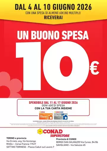 BUONO SPESA 10€