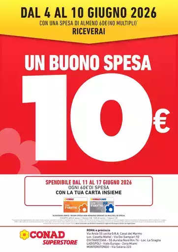 BUONO SPESA 10€