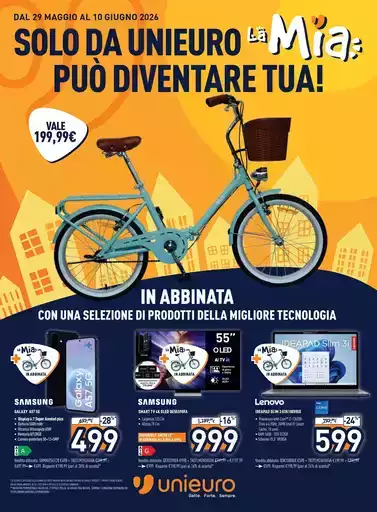 La Mia può diventare tua da Unieuro! La Mia può diventare tua da Unieuro!