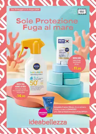 Sole protezione Fuga al mare