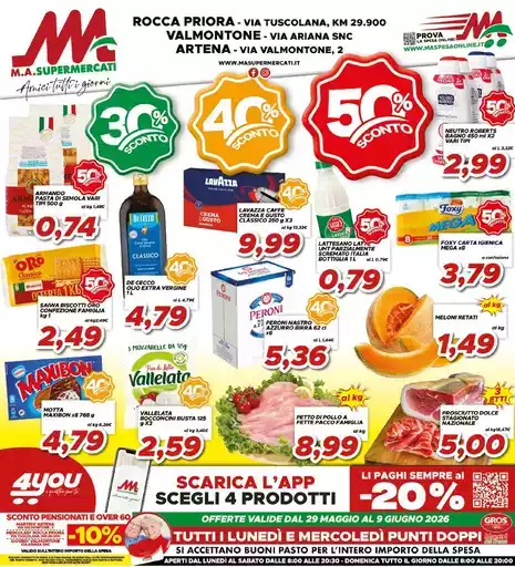 Sconto 30% 40% 50%