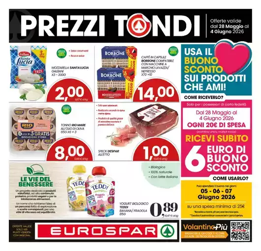 Prezzi tondi