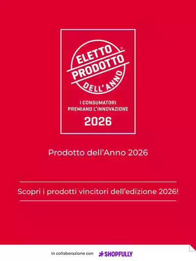 I consumatori premiano l'innovazione 2026 I consumatori premiano l'innovazione 2026