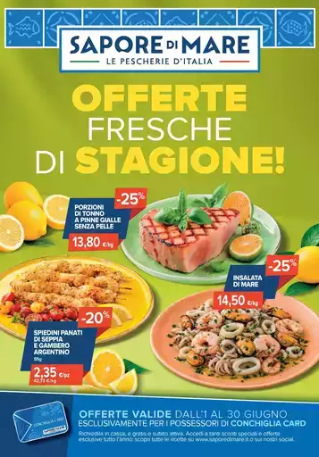 Offerte fresche di stagione!