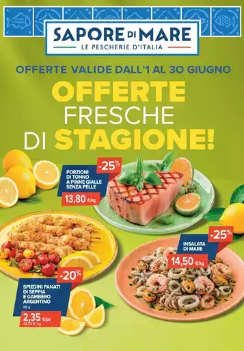 Offerte fresche di stagione! Offerte fresche di stagione!