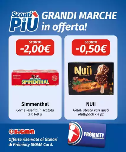 Scopri le GRANDI MARCHE in offerta! Scopri le GRANDI MARCHE in offerta!