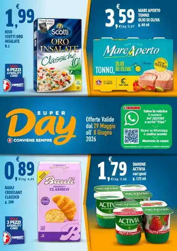 Offerte Valide dal 29 Maggio all’8 Giugno Offerte Valide dal 29 Maggio all’8 Giugno
