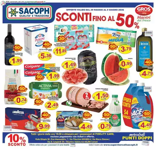 Sconti fino al 50% Sconti fino al 50%