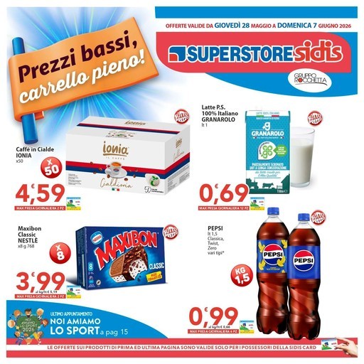 Prezzi Bassi Carrello Pieno